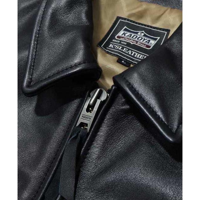 て*つ様 KADOYA TCR-2 シングル Mサイズ レザージャケット カドヤ kadoya-leathers_1642-0-200