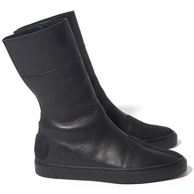 LEATHER HIGH SNEAKER　KADOYA　25cm KADOYA LEATHER HIGH SNEAKER-LADIES カドヤ スニーカーブーツ