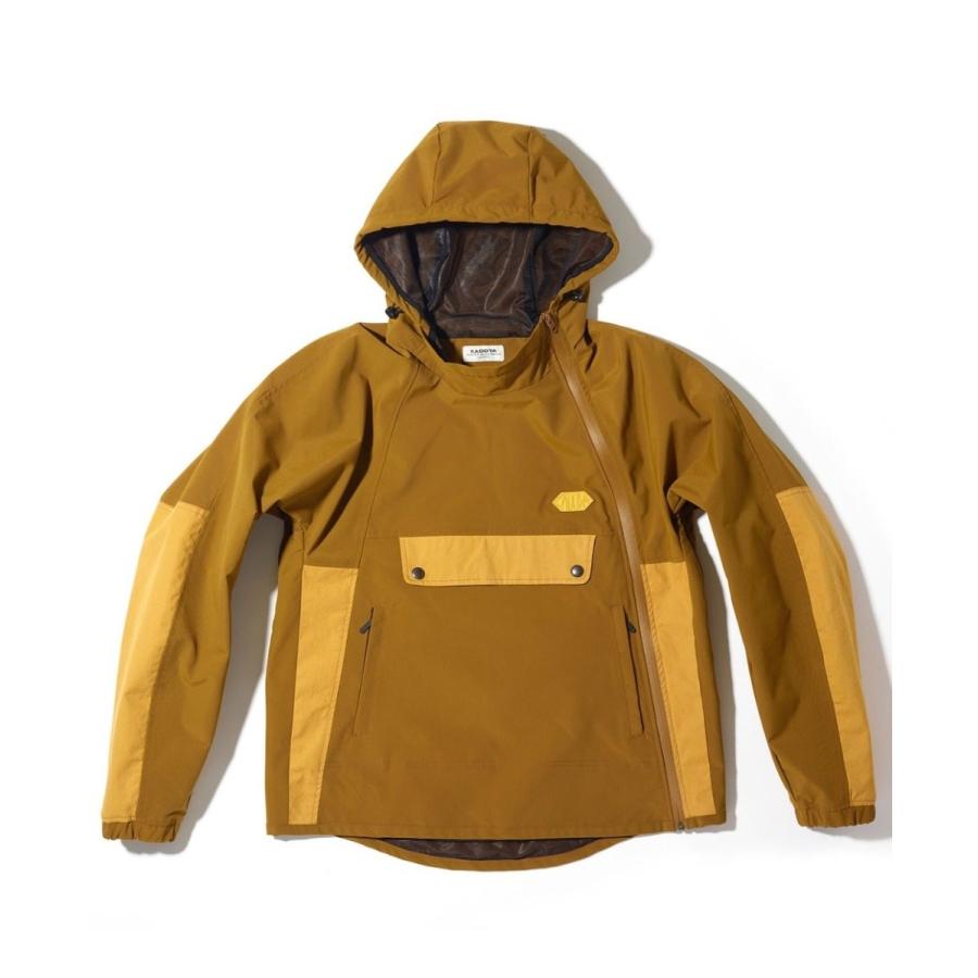 カドヤ（KADOYA） ROUND ZIP ANORAK ファブリックジャケット スリー