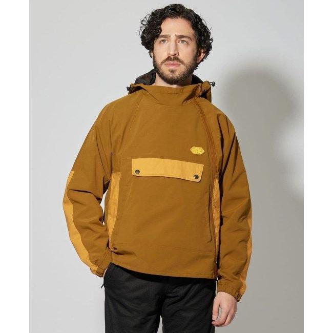 カドヤ（KADOYA） ROUND ZIP ANORAK ファブリックジャケット スリー