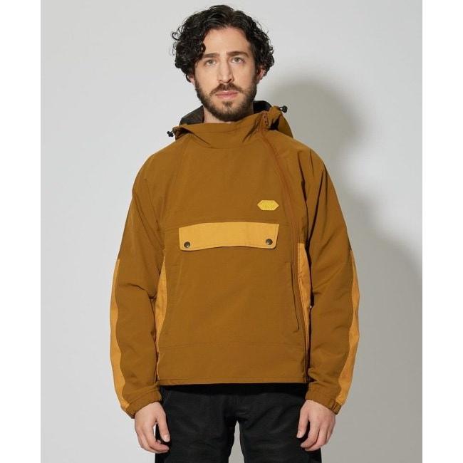 カドヤ（KADOYA） ROUND ZIP ANORAK ファブリックジャケット スリー