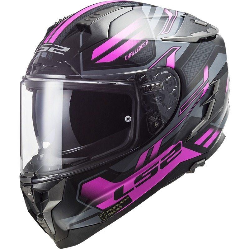 新品！LS2 Challenger ヘルメット Lサイズ LS2 HELMETS エルエス2 CHALLENGER F ヘルメット サイズ：L(59