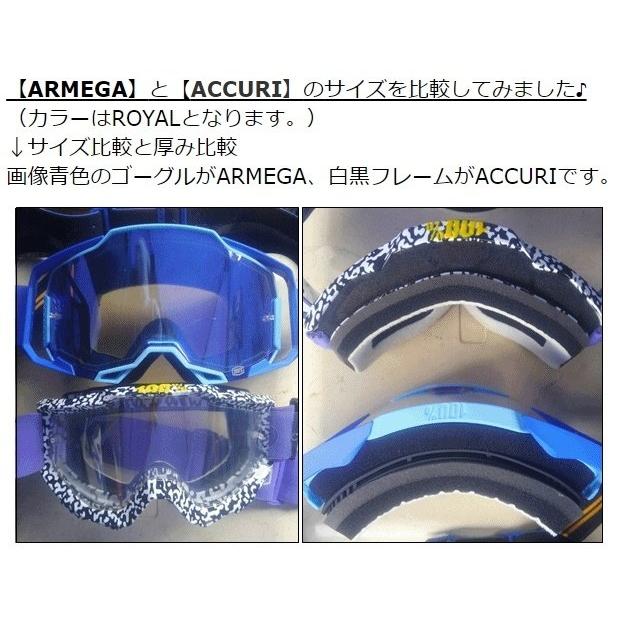 100％ ヒャクパーセント 【ゴーグル】ARMEGA[アルメガ] オフロード