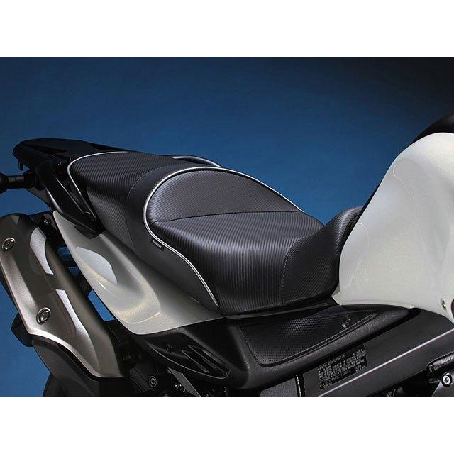 SARGENT サージェント ワールドスポーツパフォーマンスシート 【 ローシート】 パイピングカラー：E044グレー V-Strom 650 SUZUKI スズキ シート シート関連_3