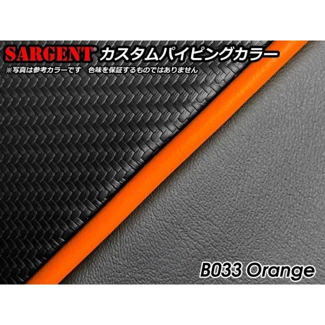 SARGENT サージェント ワールドスポーツパフォーマンスシート 【レギュラーシート：フロントのみ】 パイピングカラー：B033オレンジ R1200RT LC(水冷) R1250RTの画像