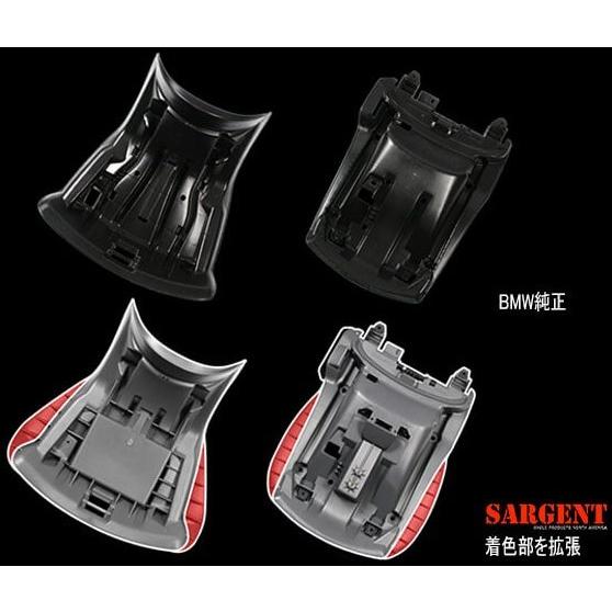 SARGENT サージェント ワールドスポーツパフォーマンスシート 【リアのみ】 パイピングカラー：B011オレンジ R1200RT LC(水冷) R1250RT BMW シート シート関連の画像