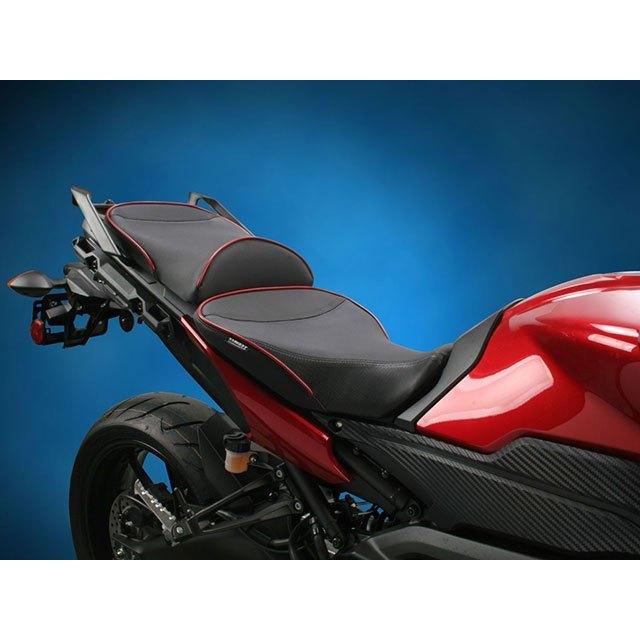 SARGENT SARGENT:サージェント ワールドスポーツパフォーマンスシート  パイピングカラー：B033オレンジ MT-09 Tracer YAMAHA ヤマハ