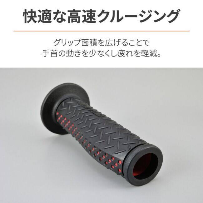 DAYTONA（デイトナ） GRIPPY GRIP TM GG-D-ADV カラー：ブラック