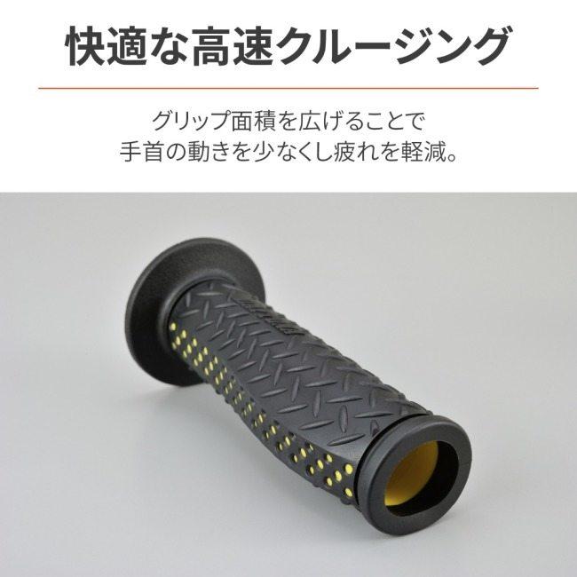 DAYTONA（デイトナ） GRIPPY GRIP TM GG-D-ADV カラー：ブラック