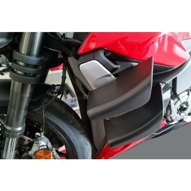 ストリートファイター V4/V4S クラッチカバー キット ナチュラル CNC 