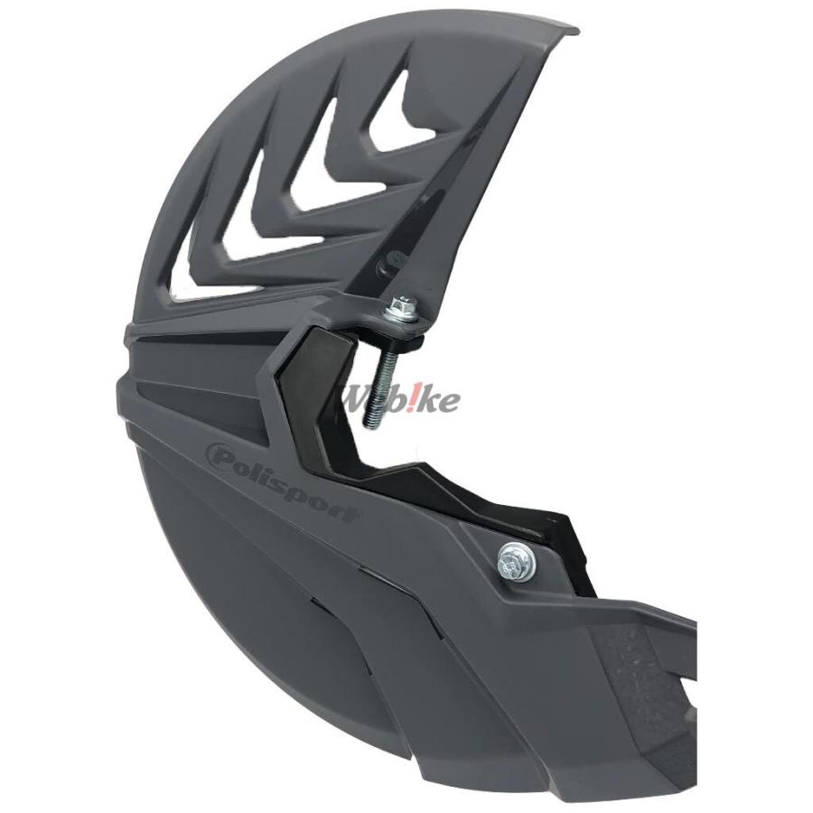 POLISPORT ポリスポーツ ディスクローター&フォークボトム ガード KX250 KX250X KX450 KX450X KAWASAKI カワサキ ディスクガード 外装 | Polisport