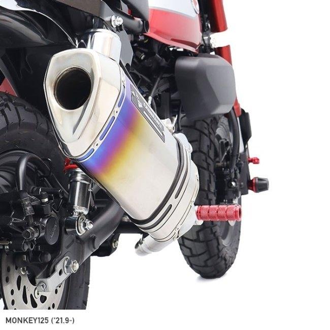 ENDURANCE エンデュランス R2マフラー サイレンサータイプ：チタングラデーション モンキー125 HONDA ホンダ フルエキゾーストマフラー マフラー | ENDURANCE（バイク） | 04