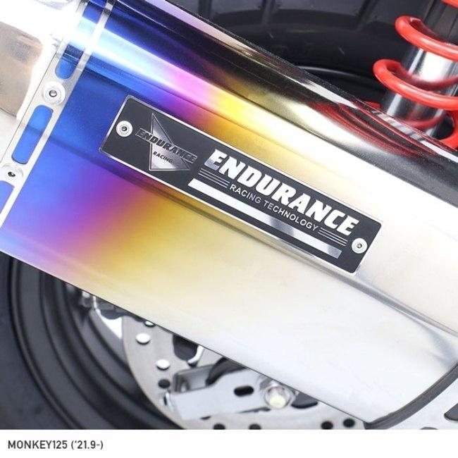 ENDURANCE エンデュランス R2マフラー サイレンサータイプ：チタングラデーション モンキー125 HONDA ホンダ フルエキゾーストマフラー マフラー | ENDURANCE（バイク） | 07