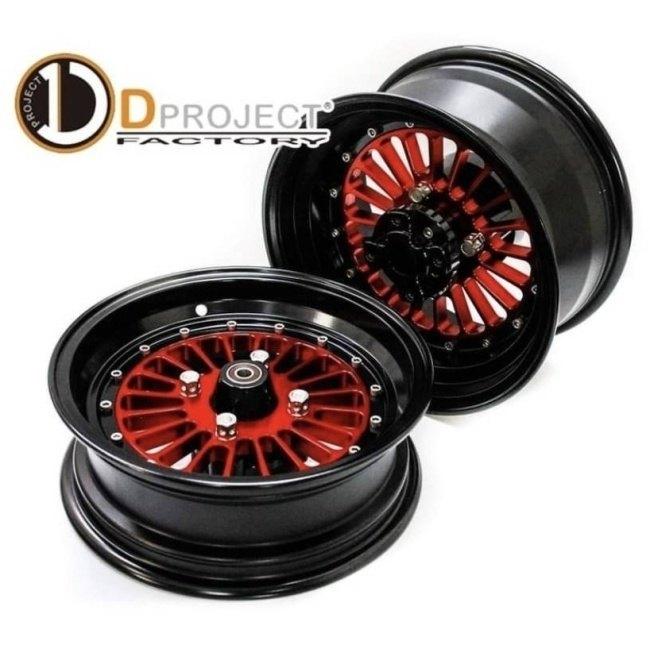 【新品】 D PROJECT D PROJECT:ディープロジェクト Wheel Kit Twenty Spoke GROM 2021 Inner color：Gold / HUB color：Red / Rim color：Silver GROM 【ZYX2259475831】(82257円)