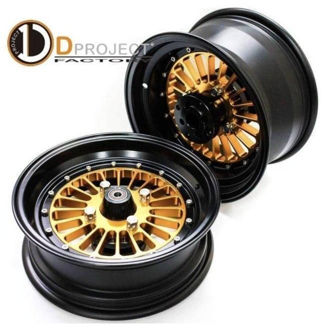 「人气商品」 D PROJECT D PROJECT:ディープロジェクト Wheel Kit Twenty Spoke GROM 2021 Inner color：Gold / Rim color：Red / HUB color：Red GROM 【WS2575607896】(93766円)