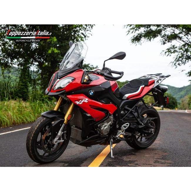 Tappezzeria Italia タッペッツェリア イタリア 純正シート用カバー ARDEA SPECIAL COLOR カラー：レッド／グレー / 張替え：あり S1000XR BMW シートカバーの画像