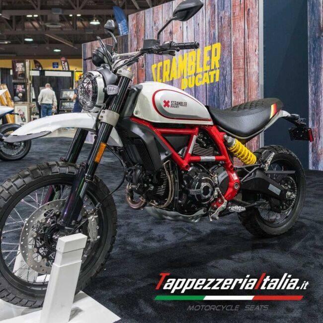 Tappezzeria Italia タッペッツェリア イタリア 純正シート用カバー VINTAGE カラー：ブラウン / 張替え：あり DUCATI ドゥカティ シートカバー シート関連_1