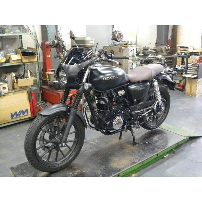 WM WM:ダブルエム アルミビキニカウルセット カウル仕上げ：マットブラック塗装 / スクリーンカラー：スモーク CB350 GB350｜webike｜06