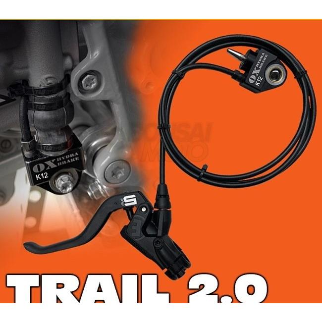 OX-BRAKE オックスブレーキ 油圧レフトハンドブレーキ トレイル2.0 125