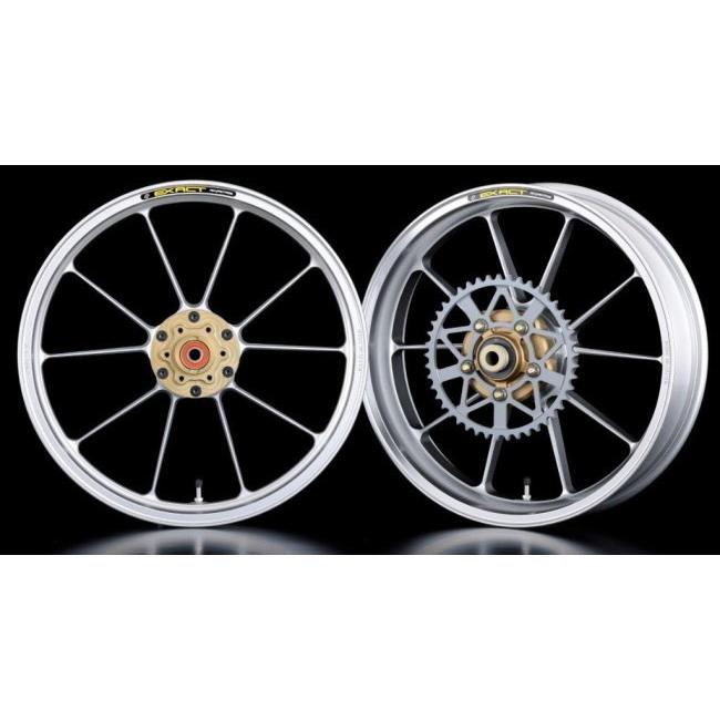 ADVANTAGE アドバンテージ EXACT[イグザクト] II RACING 10 フル鍛造アルミホイール カラー：シルバー Ninja250 KAWASAKI カワサキ ホイール ホイール関連の画像
