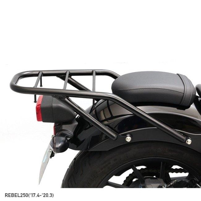 ENDURANCE リアキャリア ブラック ホンダレブル250 ENDURANCE（エンデュランス） リアキャリア レブル250 S Edition