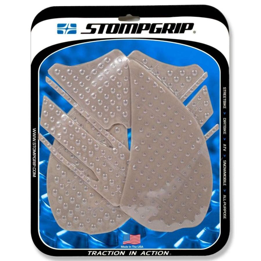 【新品】STOMPGRIP タンクグリップ クリア STOMPGRIP（ストンプグリップ） カラー：クリア ZX14R ZX14 ZZR1400