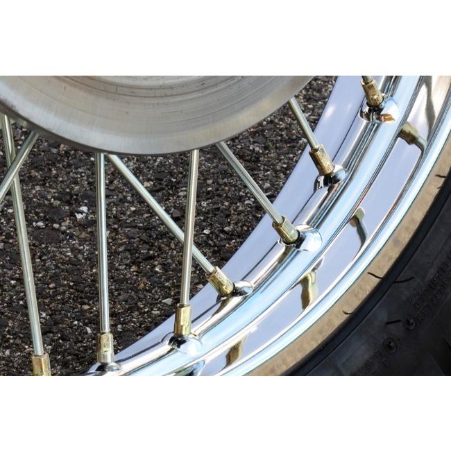 PMC ピーエムシー D.I.Dクロームメッキスティールリム リム ホイール