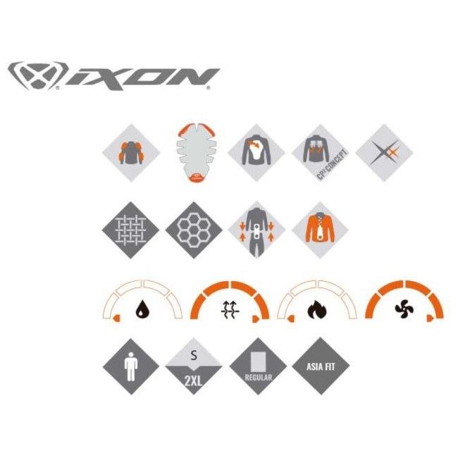 IXON（イクソン） ジャケット BURNING AIR A サイズ：XL メッシュ