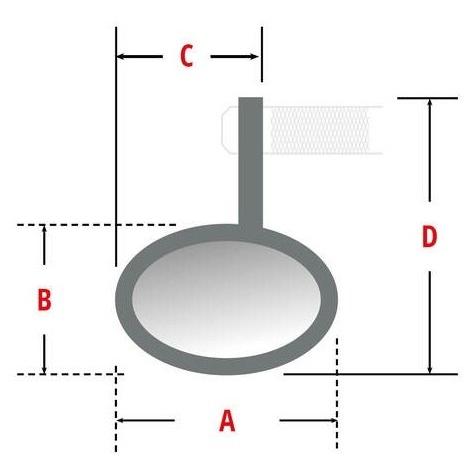 Highsider ハイサイダー Conero-XS バーエンドミラー ハンドル
