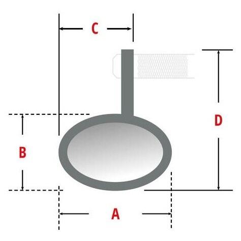 Highsider ハイサイダー Conero-XS バーエンドミラー ハンドル
