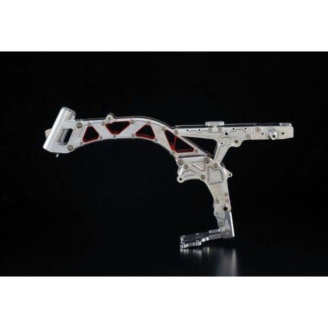 OVER オーヴァー OV-37 フレームキット タイプ：60mmロング／30度 / 中央パーツカラー：シルバー MONKEY HONDA ホンダ フレーム_1