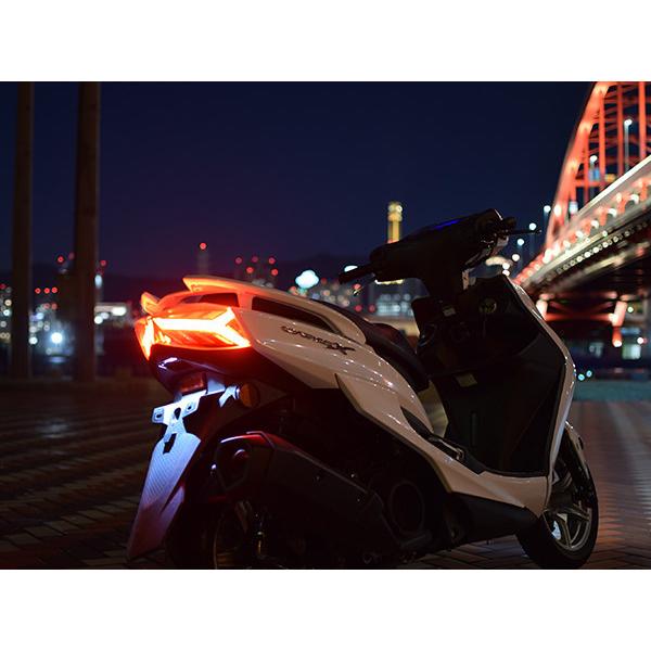 流れるカラー シグナスX ウインカー テールランプ 4型 シーケンシャル ATop（エートップ） シーケンシャル LED テール キット 流れる