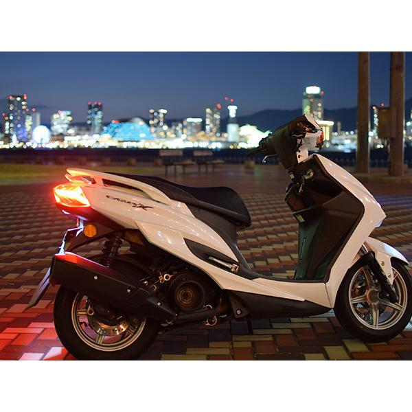 流れるカラー シグナスX ウインカー テールランプ 4型 シーケンシャル ATop（エートップ） シーケンシャル LED テール キット 流れる