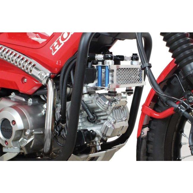 SP武川 SPタケガワ コンパクトクールキット オイルホースタイプ：ブレードホース＃4 / タイプ：3フィン4オイルライン CT125 HONDA ホンダ オイルクーラーの画像