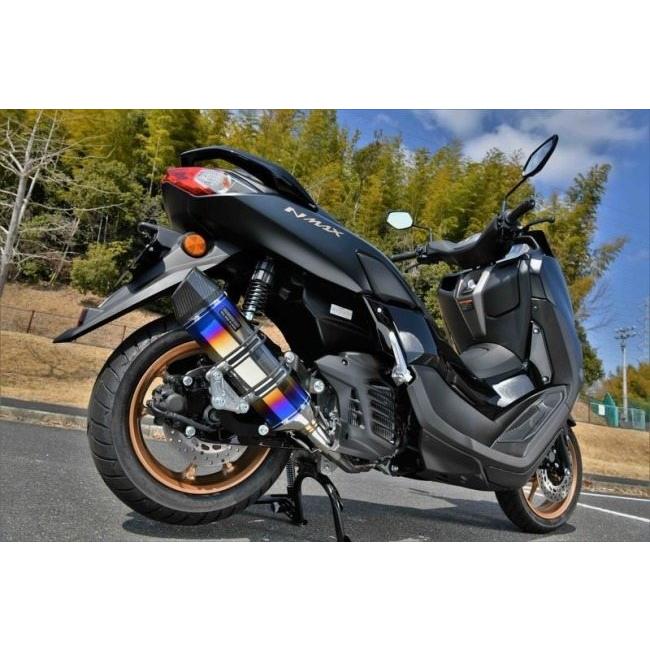 BEAMS ビームス CORSA-EVOII フルエキゾーストマフラー 政府認証 サイレンサータイプ：ヒートチタン N-MAX NMAX155 YAMAHA ヤマハ マフラーの画像