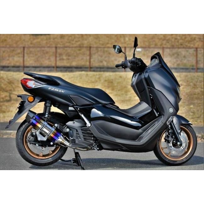 BEAMS ビームス CORSA-EVOII フルエキゾーストマフラー 政府認証 サイレンサータイプ：ヒートチタン N-MAX NMAX155 YAMAHA ヤマハ マフラーの画像