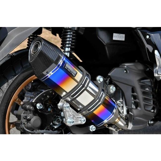 BEAMS ビームス CORSA-EVOII フルエキゾーストマフラー 政府認証 サイレンサータイプ：ヒートチタン N-MAX NMAX155 YAMAHA ヤマハ マフラーの画像