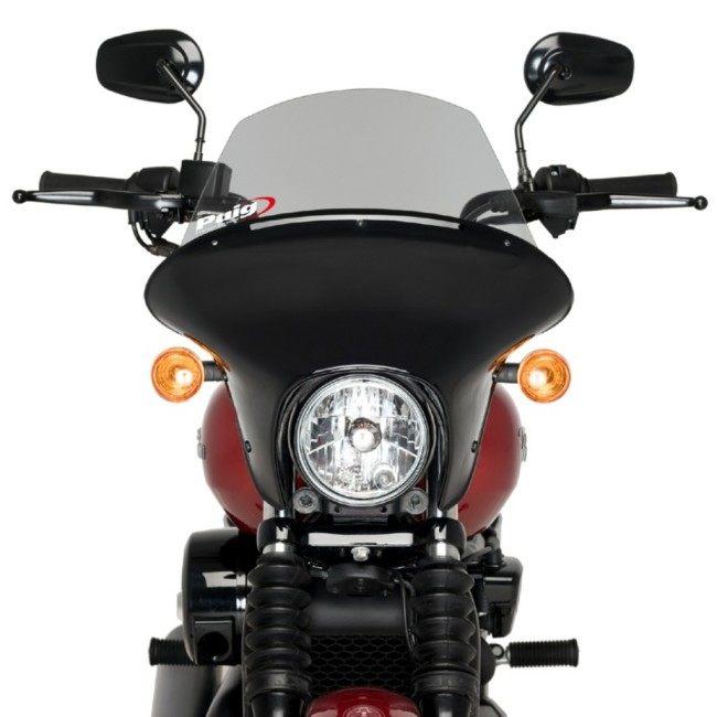 Puig プーチ ウインドシールド バットウイング SML(TOURING) スクリーンカラー：スモーク STREET XG750 STREET750 HARLEY-DAVIDSON ハーレーダビッドソン 外装 | Puig | 01