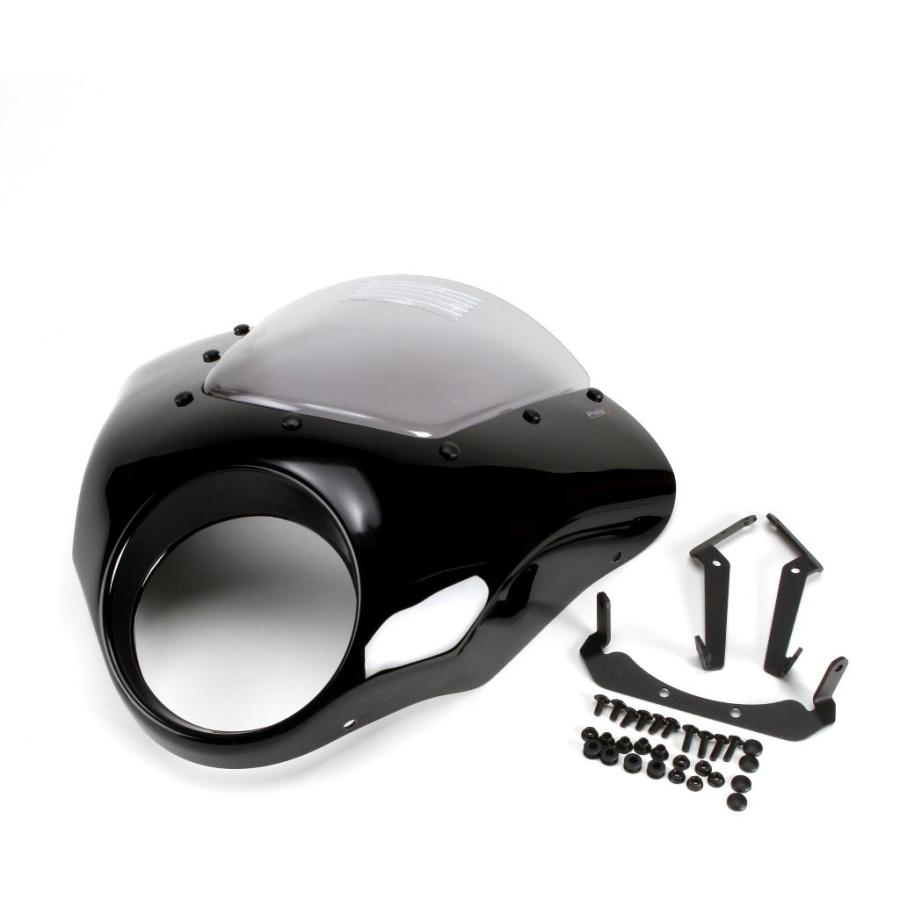 Puig プーチ セミフェアリング ダークナイト (SEMIFAIRING DARK NIGHT) カラー：スモーク STREET XG750 STREET750 HARLEY-DAVIDSON ハーレーダビッドソン 外装 | Puig