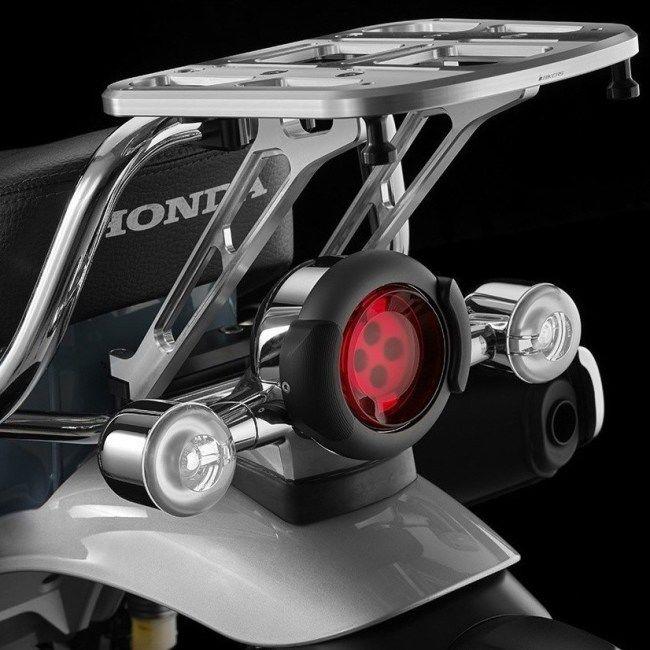 dax125 h2c リアキャリア H2C（エイチツーシー） BK リアラック DAX DAX125 HONDA ホンダ リア