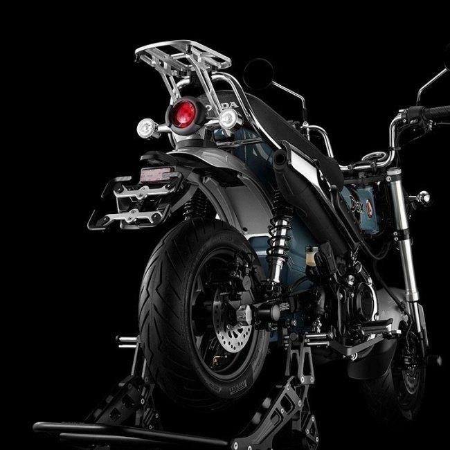 dax125 h2c リアキャリア H2C（エイチツーシー） BK リアラック DAX DAX125 HONDA ホンダ リア