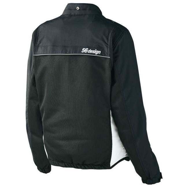 カワサキ（Kawasaki） カワサキ×56design ハーフメッシュパーカー