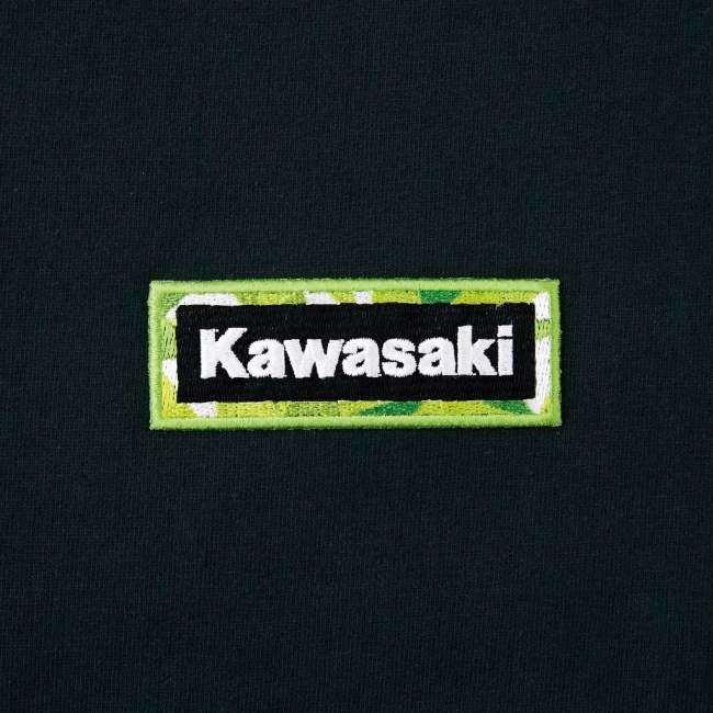 KAWASAKI KAWASAKI:カワサキ ポリゴンワッペンTシャツ サイズ：LL｜webike｜03