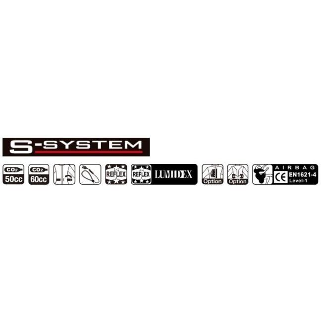 hit air ヒットエアー 一体型エアバッグ・ハーネス MLV2-C サイズ：M(使用CO2ボンベ 60cc) エアバッグ プロテクター | hit-air | 11