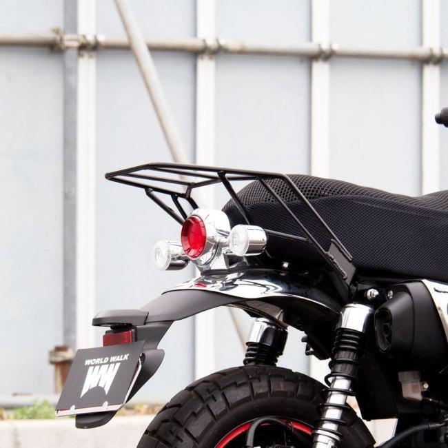 World Walk ワールドウォーク リアキャリア ボックスセット ボックスサイズ：30L モンキー125 HONDA ホンダ トップケース・テールボックス_6