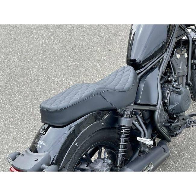 グロムパーツUSA グロムパーツUSA:グロムパーツユーエスエー ダブルステッチシート REBEL 250 REBEL 250 REBEL 500 REBEL 500 REBEL 年式 グロムパーツUSA 　REBEL