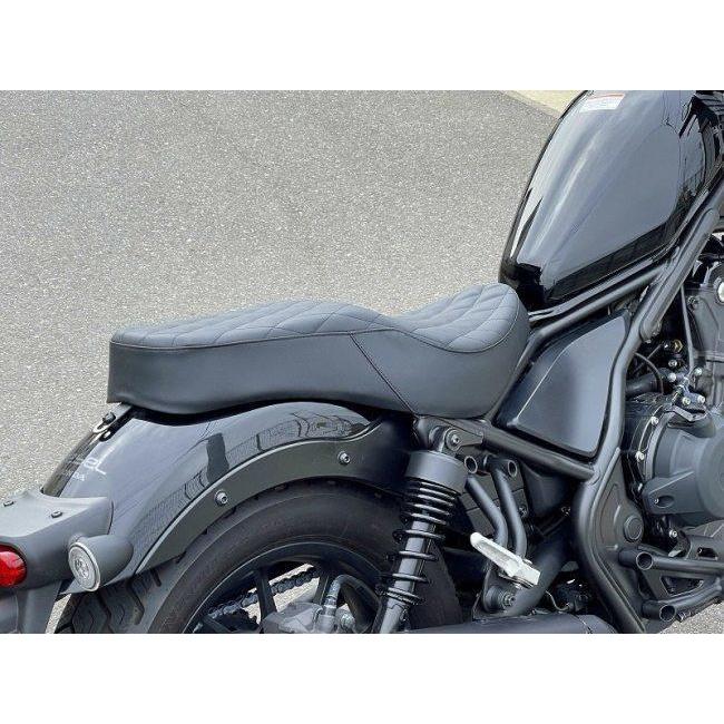 グロムパーツUSA グロムパーツUSA:グロムパーツユーエスエー ダブルステッチシート REBEL 250 REBEL 250 REBEL 500 REBEL 500 REBEL 年式 グロムパーツUSA 　REBEL