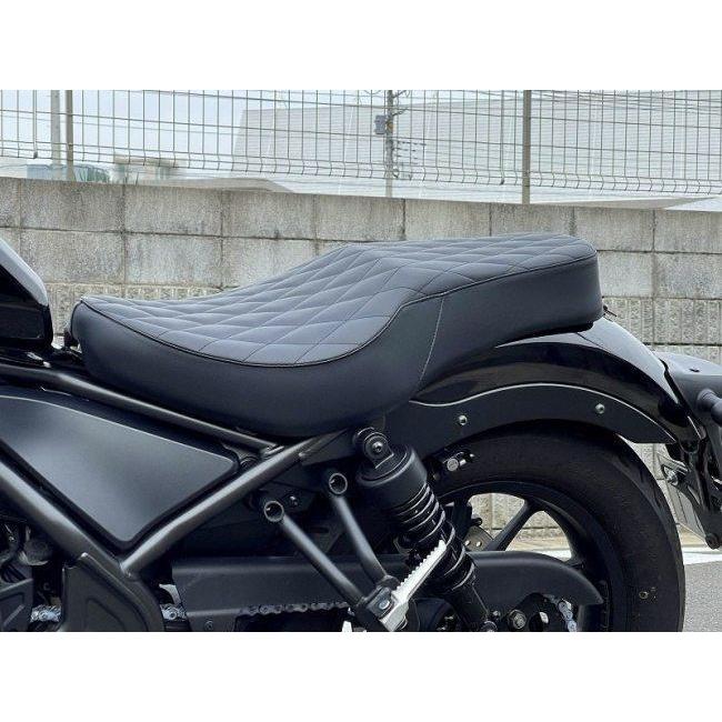 グロムパーツUSA グロムパーツUSA:グロムパーツユーエスエー ダブルステッチシート REBEL 250 REBEL 250 REBEL 500 REBEL 500 REBEL 年式 グロムパーツUSA 　REBEL