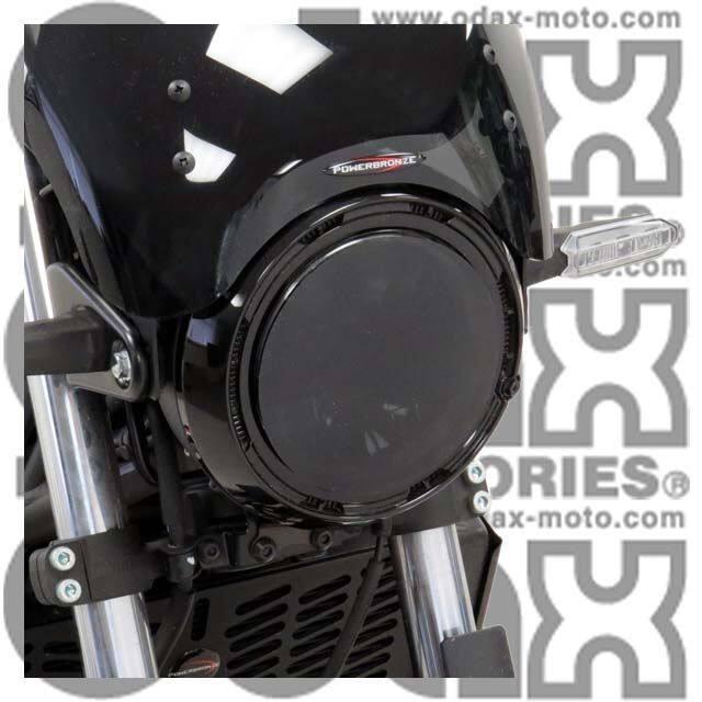 POWERBRONZE ヘッドライトレンズシールド カラー：イエロー Z650RS KAWASAKI カワサキ 外装 | ブランド登録なし