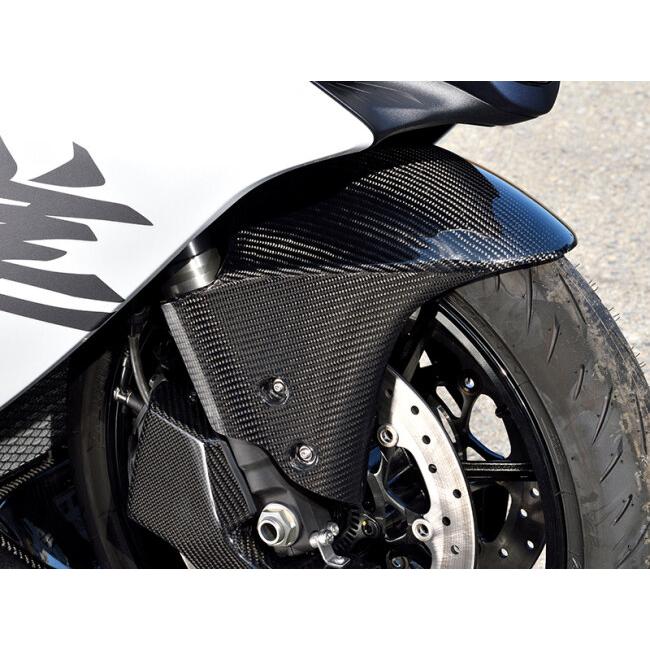 Magical Racing マジカルレーシング フロントフェンダー タイプ：FRP黒 / MagiVeilセラミックコーティング：なし Hayabusa SUZUKI スズキ フェンダー関連 外装の画像